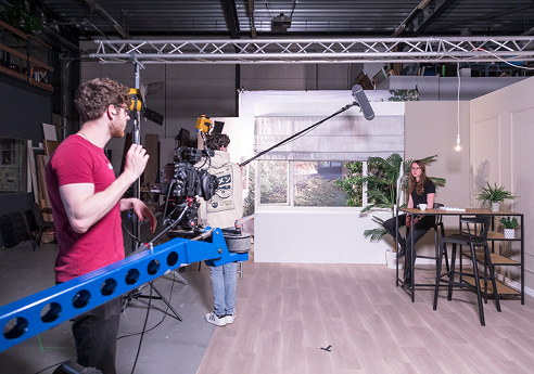 Filmstudio huren zonder crew