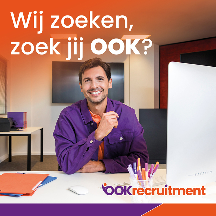 Combinatie van film en fotografie – complete beeldbank voor OOKrecruitment merkcommunicatie