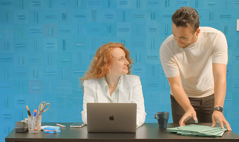 Recruitmentgesprek vastgelegd voor OOKrecruitment campagnevideo