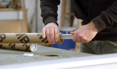 Detail van de HMB Multipoint Deluxe sluitlijst – productcommercial
