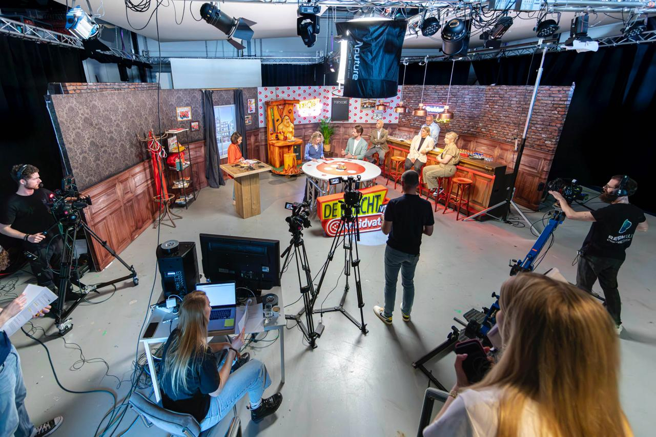 Filmstudio set op maat voor Kruidvat