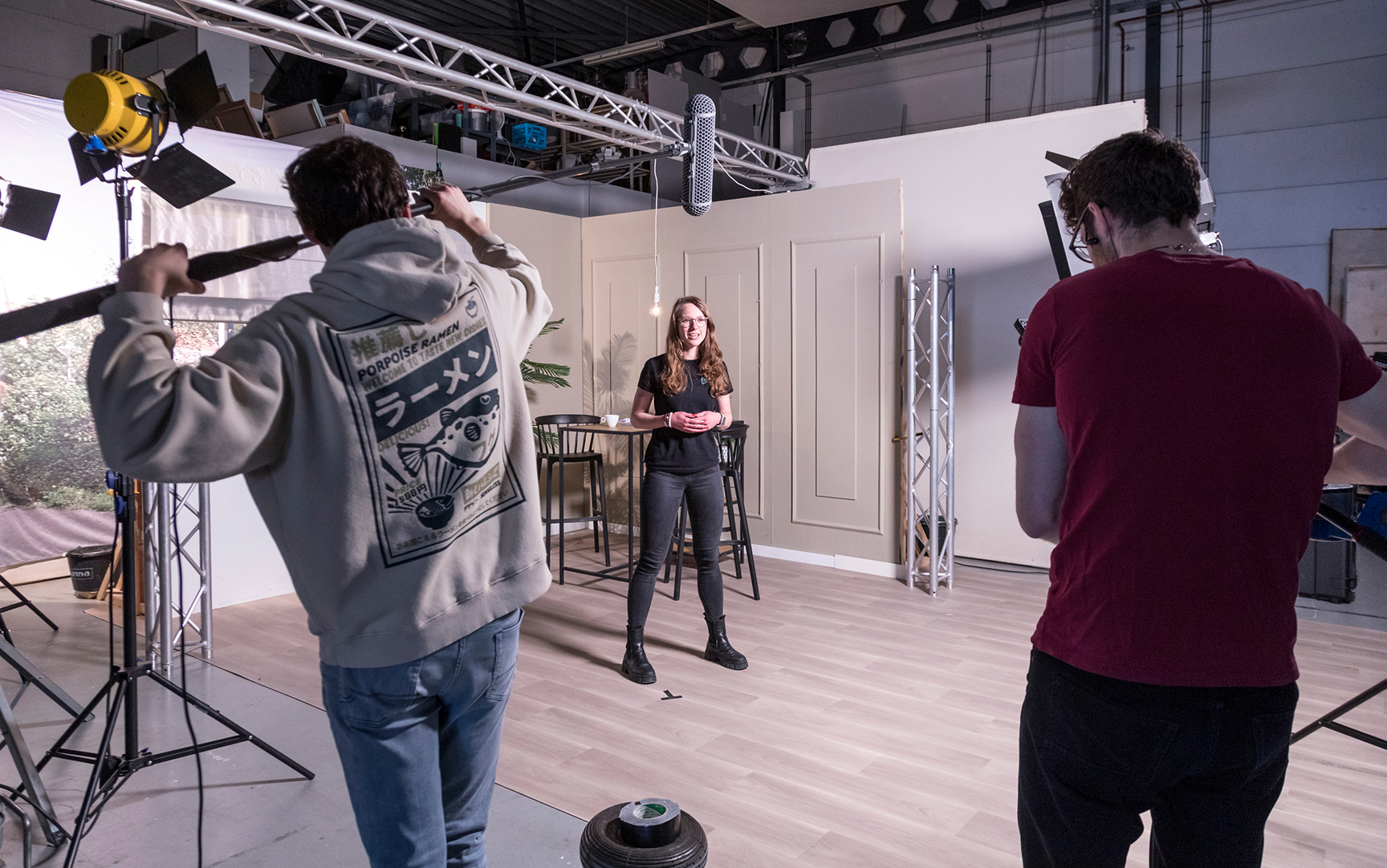 Wervingstraject video vanuit de filmstudio in Utrecht