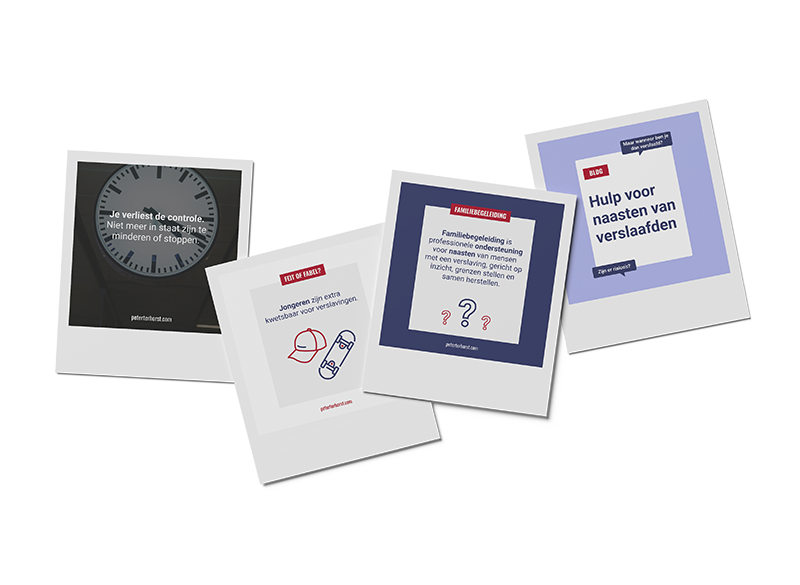 Social media mockup voor Peter ter Horst