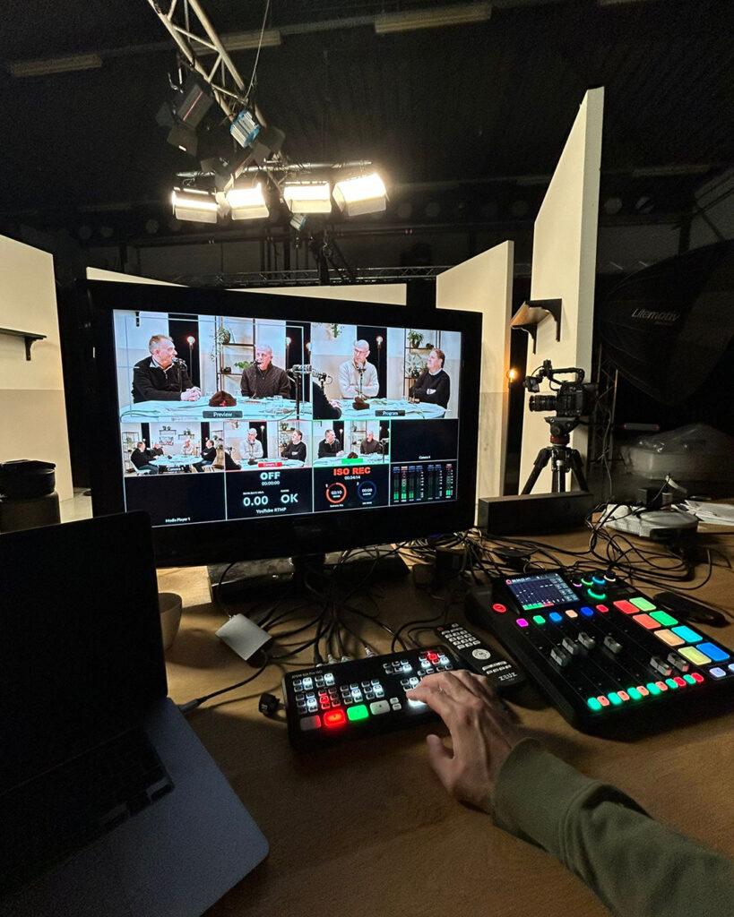 Podcast opname voor 100 jaar VVIJ