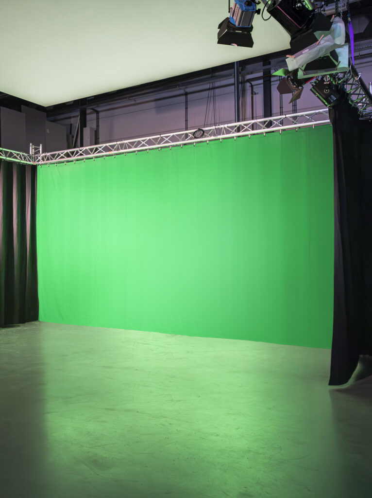 Filmstudio huren in de buurt van Zoetermeer met greenscreen