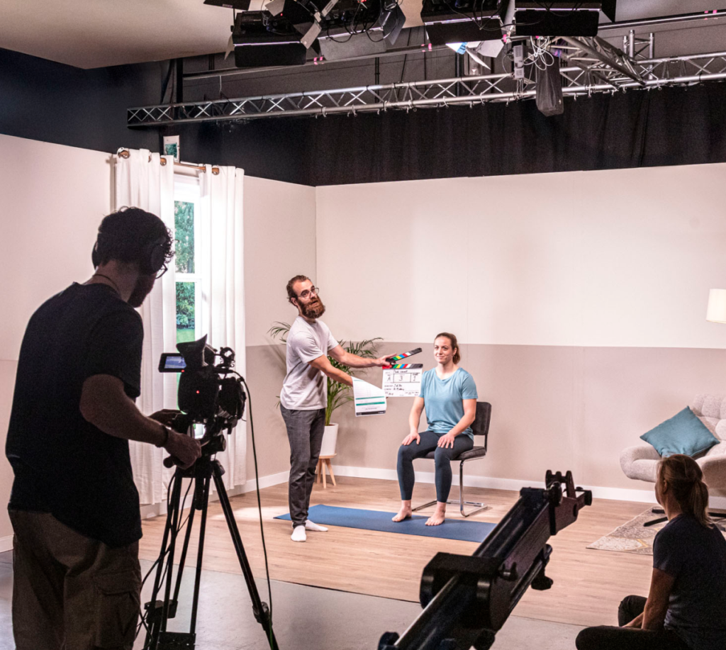 Filmstudio in de buurt van Den Haag voor podcast, commercial en bedrijfsfilms