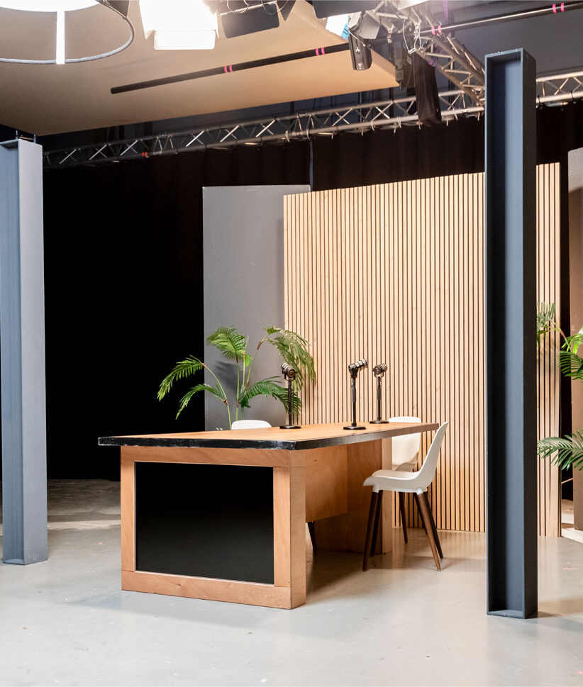 Filmstudio huren in de buurt van Gouda voor podcast en filmproducties