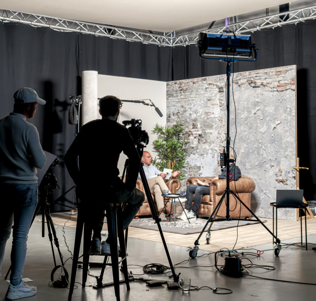 Filmstudio in Utrecht voor podcast