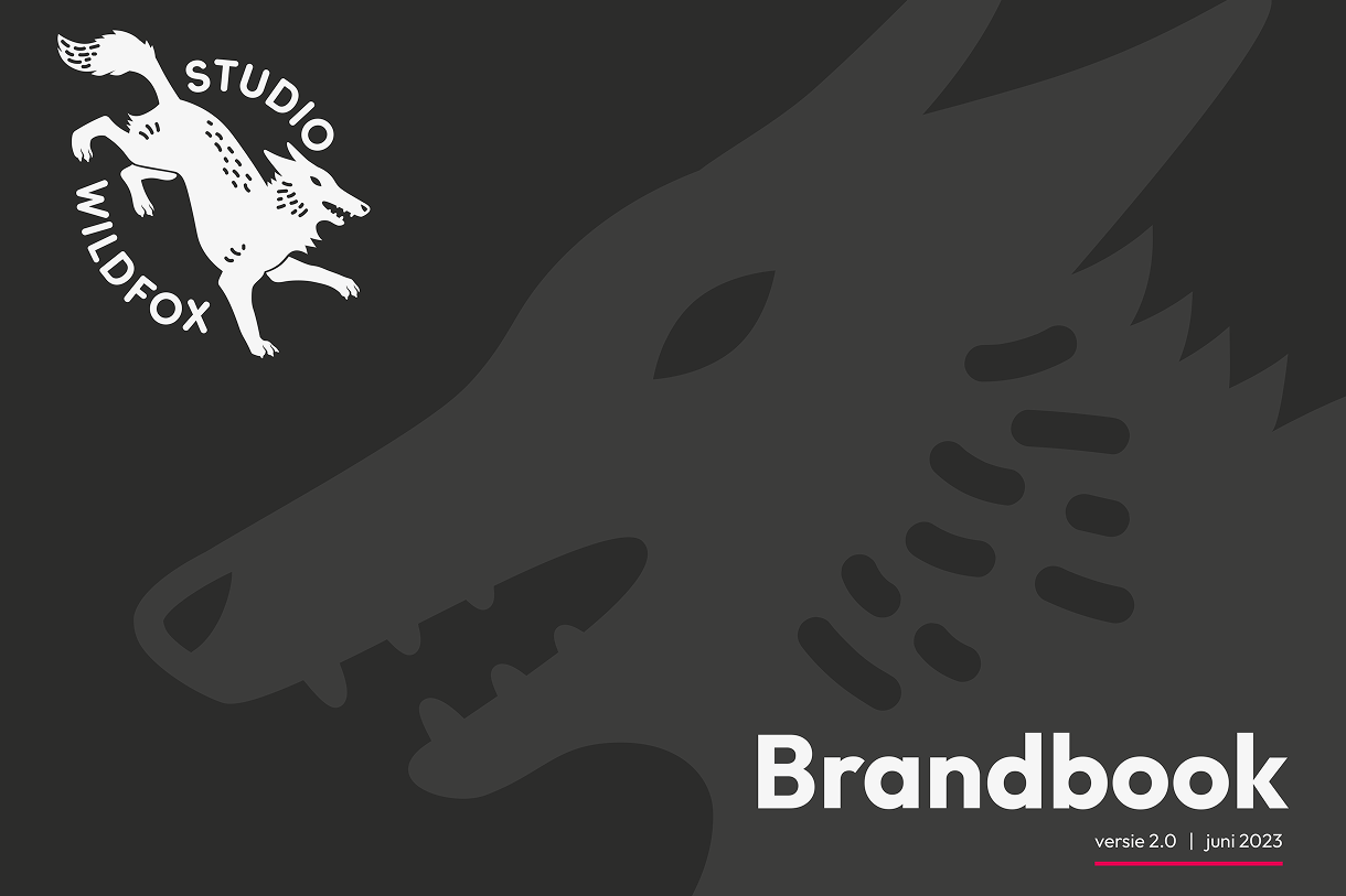 Brandbook huisstijl en logo voor studio Wildfox
