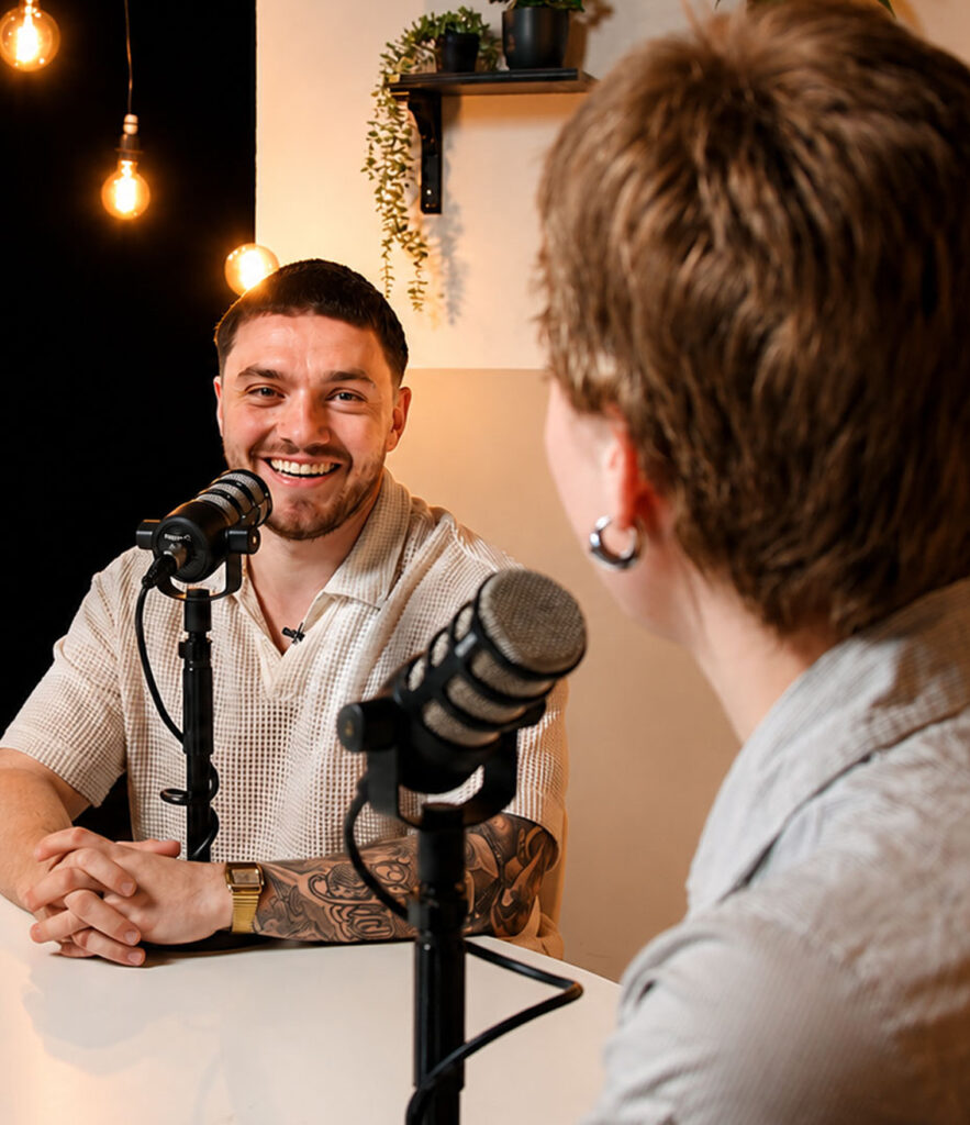 Mobiele podcastproductie op locatie in de regio Utrecht en Amersfoort